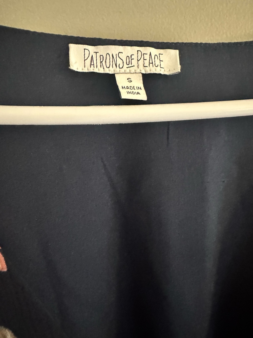 Patrons of Peace Maxi Dress with Pink Floral Print - Picture 5 of 5